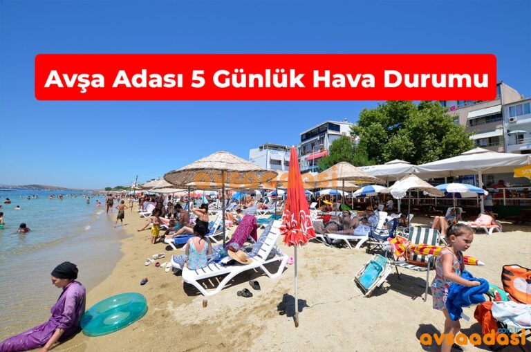 avsa adasi hava durumu