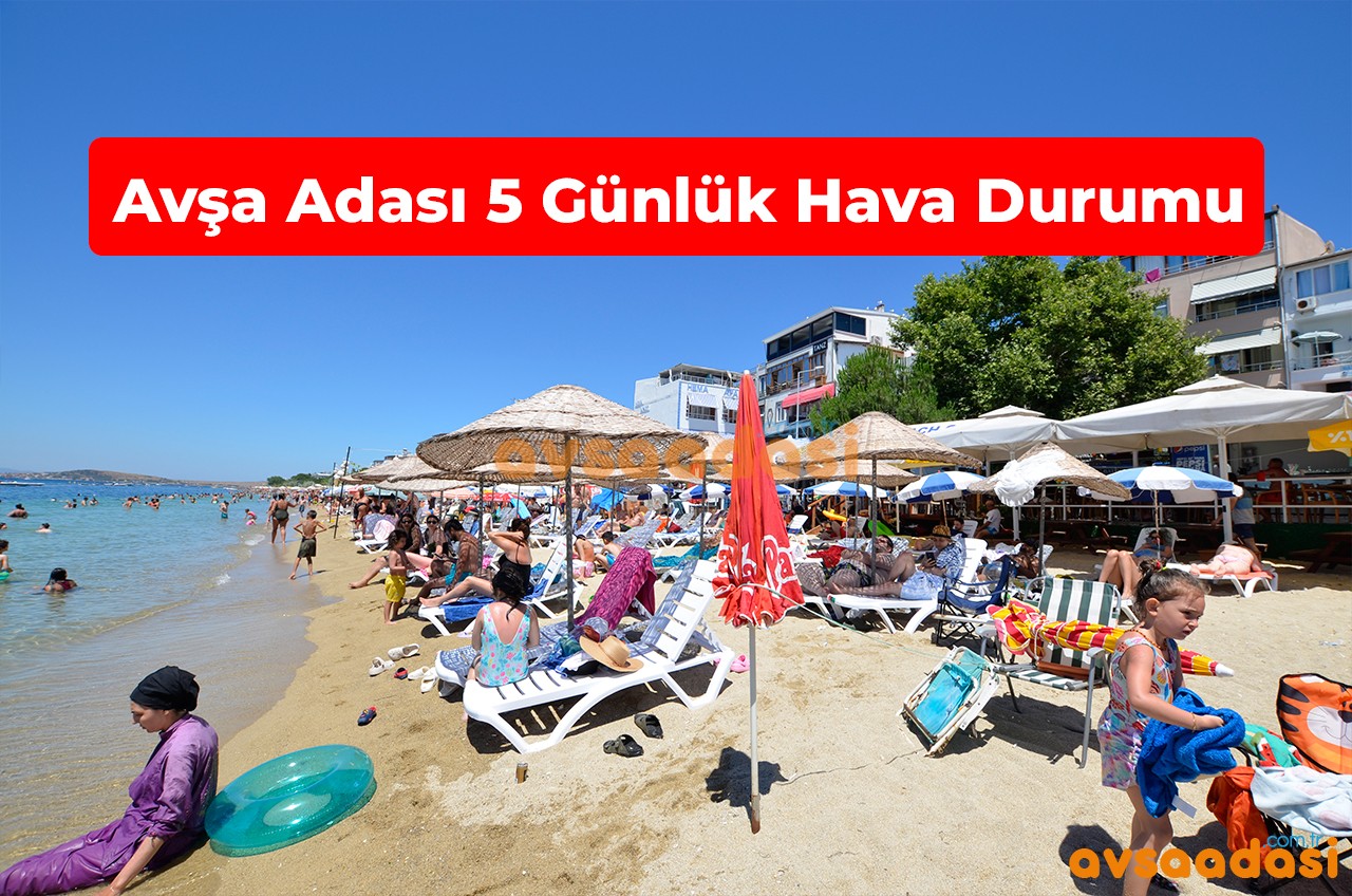 Avşa Adası 5 Günlük Güncel Hava Durumu 2025