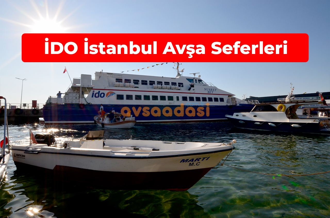 ido avşa adası seferleri